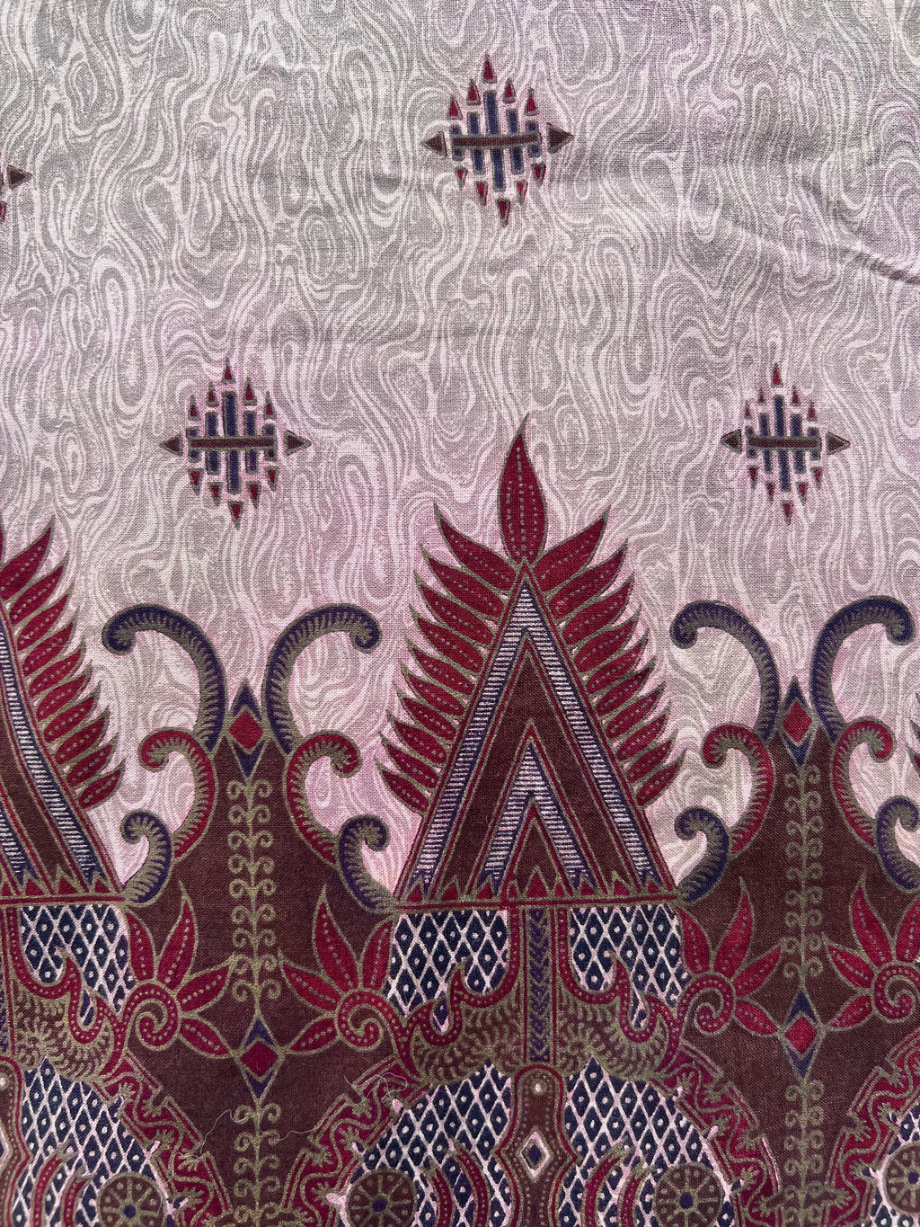 Vintage Indonesian Batik - Pink