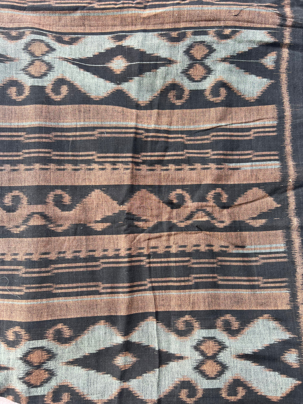Vintage Indonesian Ikat - Black