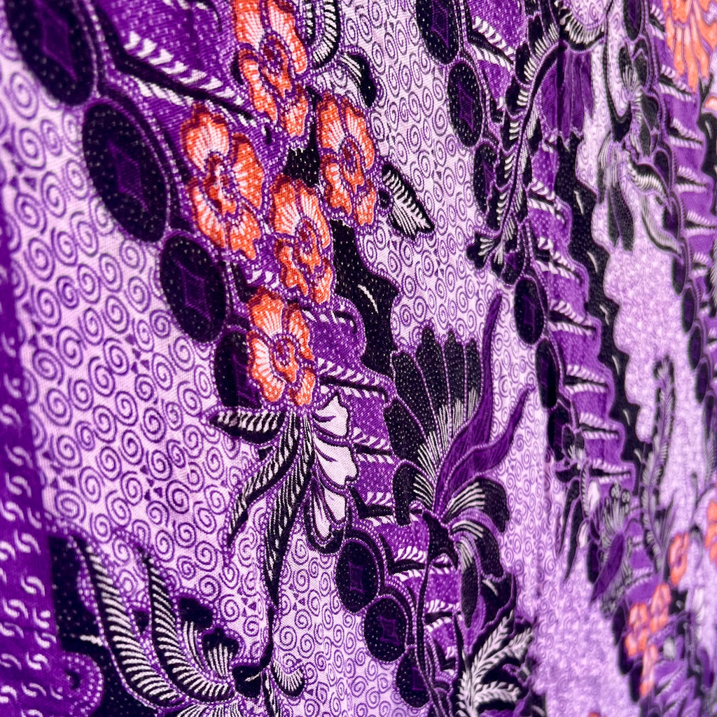 Purple Batik Style - Beach Sarong