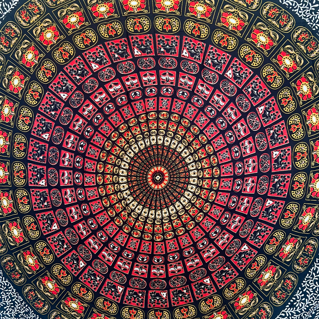 Red Mandala - Beach Sarong