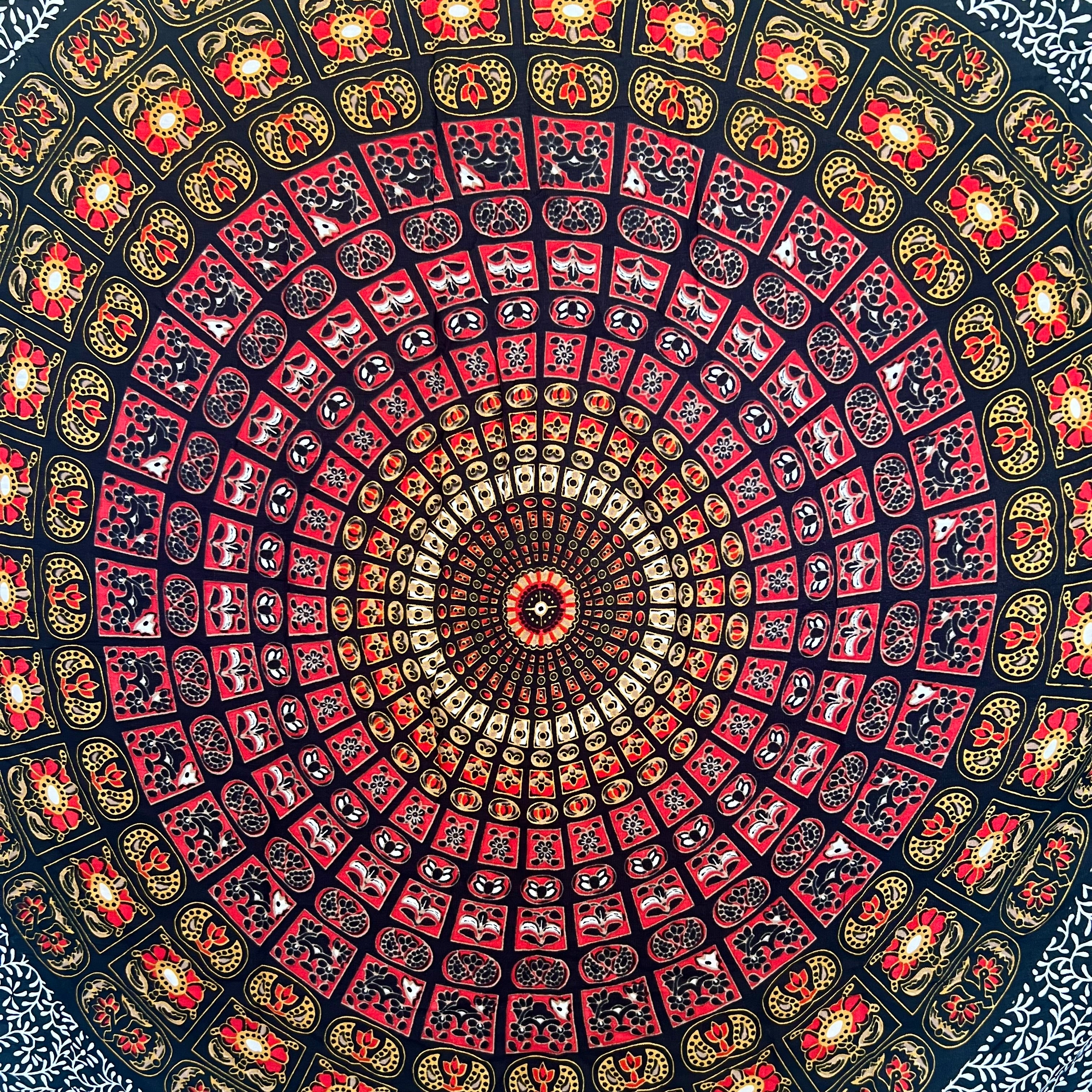 Red Mandala - Beach Sarong