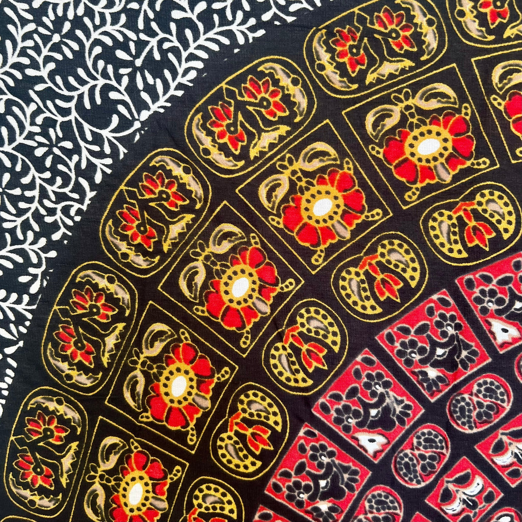 Red Mandala - Beach Sarong