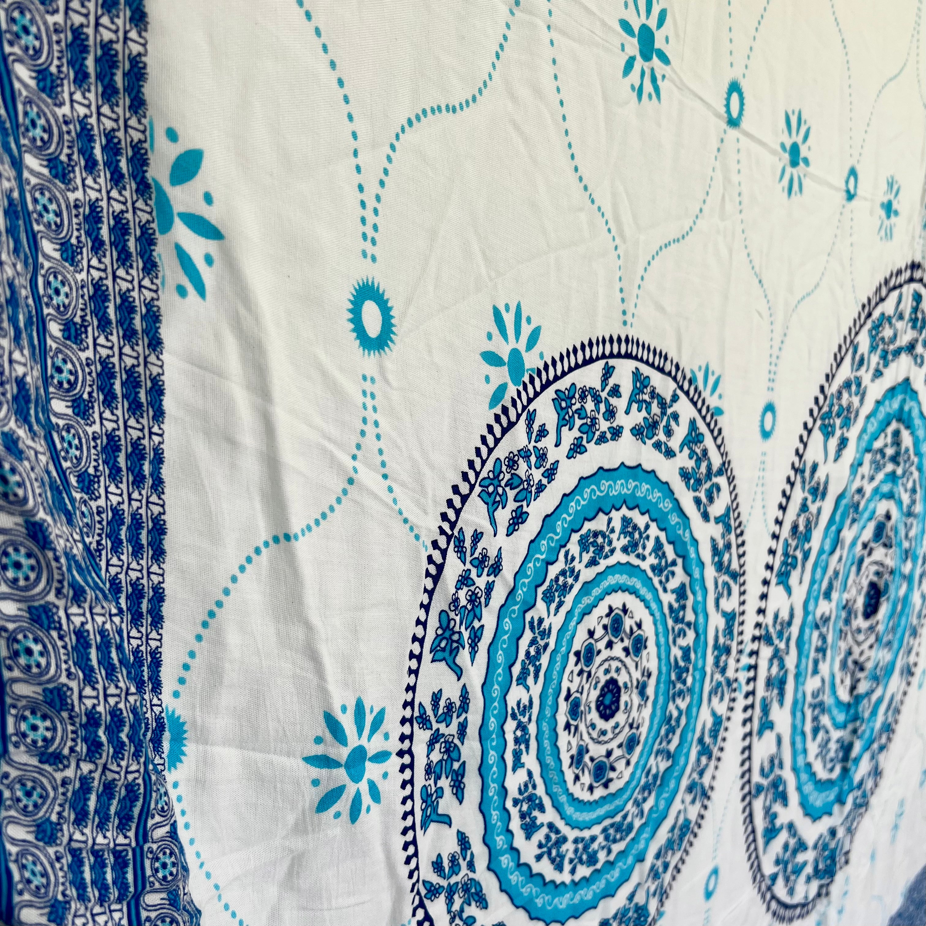 Blue Trio Mandala - Beach Sarong