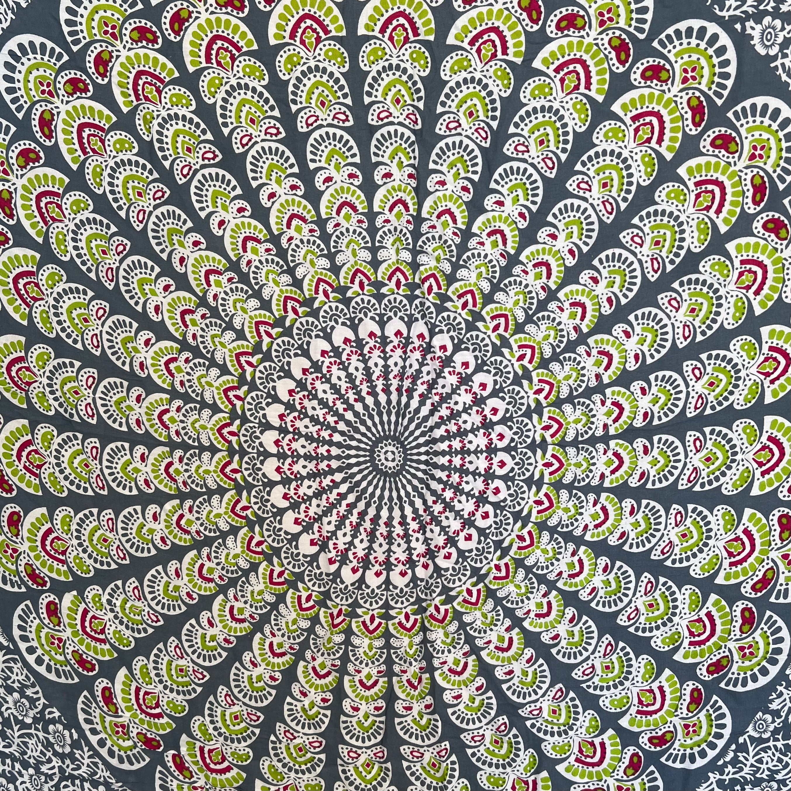 Grey Mandala - Beach Sarong