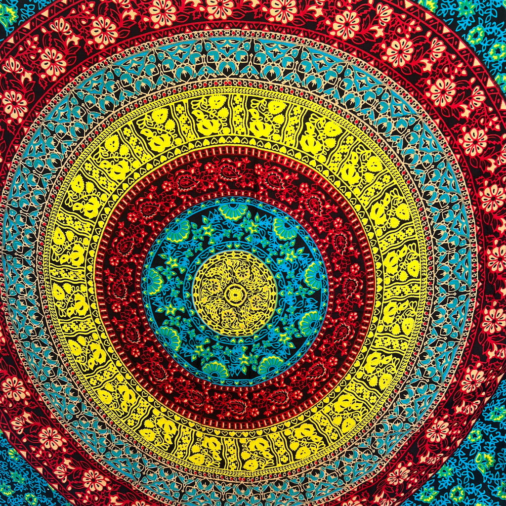 Turquoise Mandala - Beach Sarong