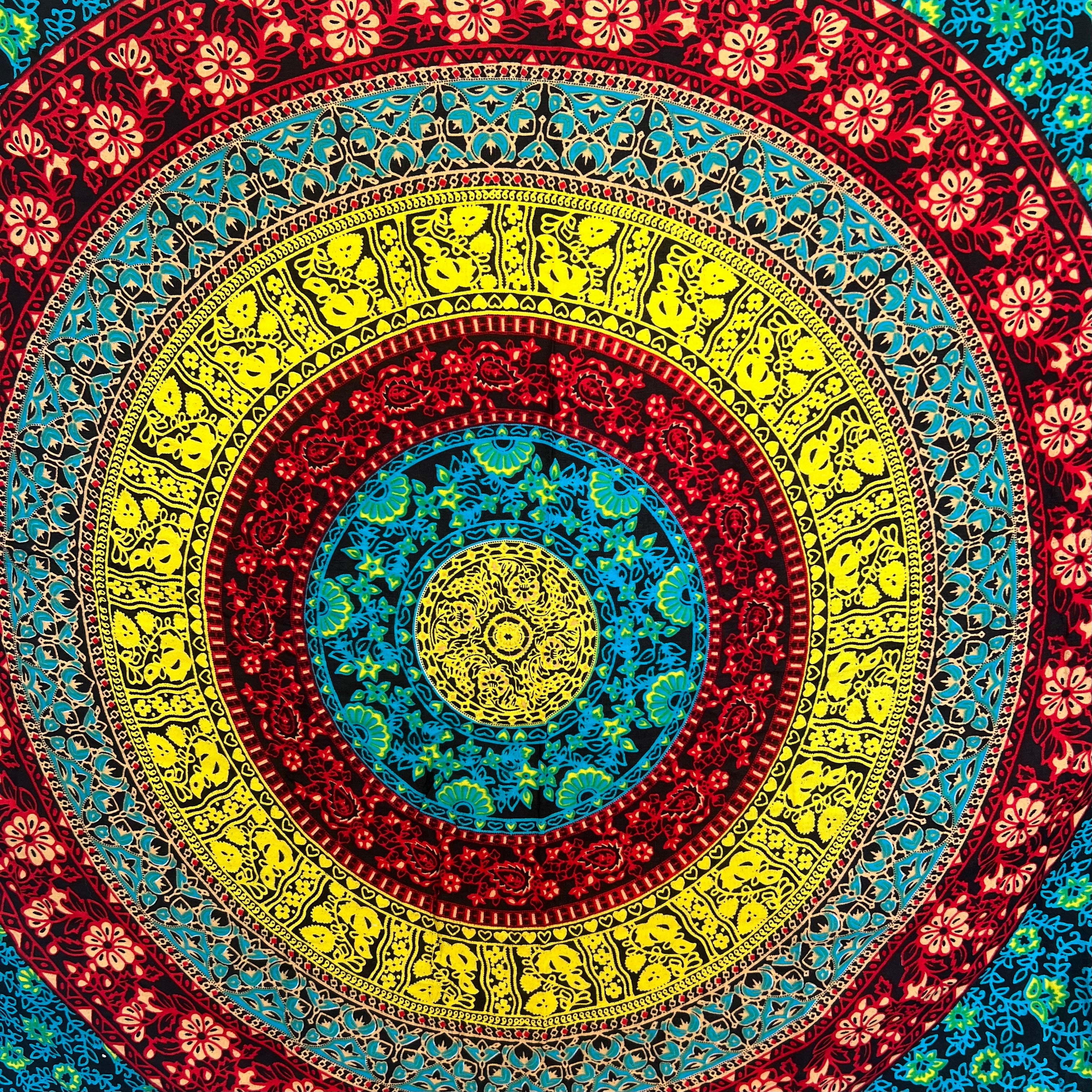 Turquoise Mandala - Beach Sarong