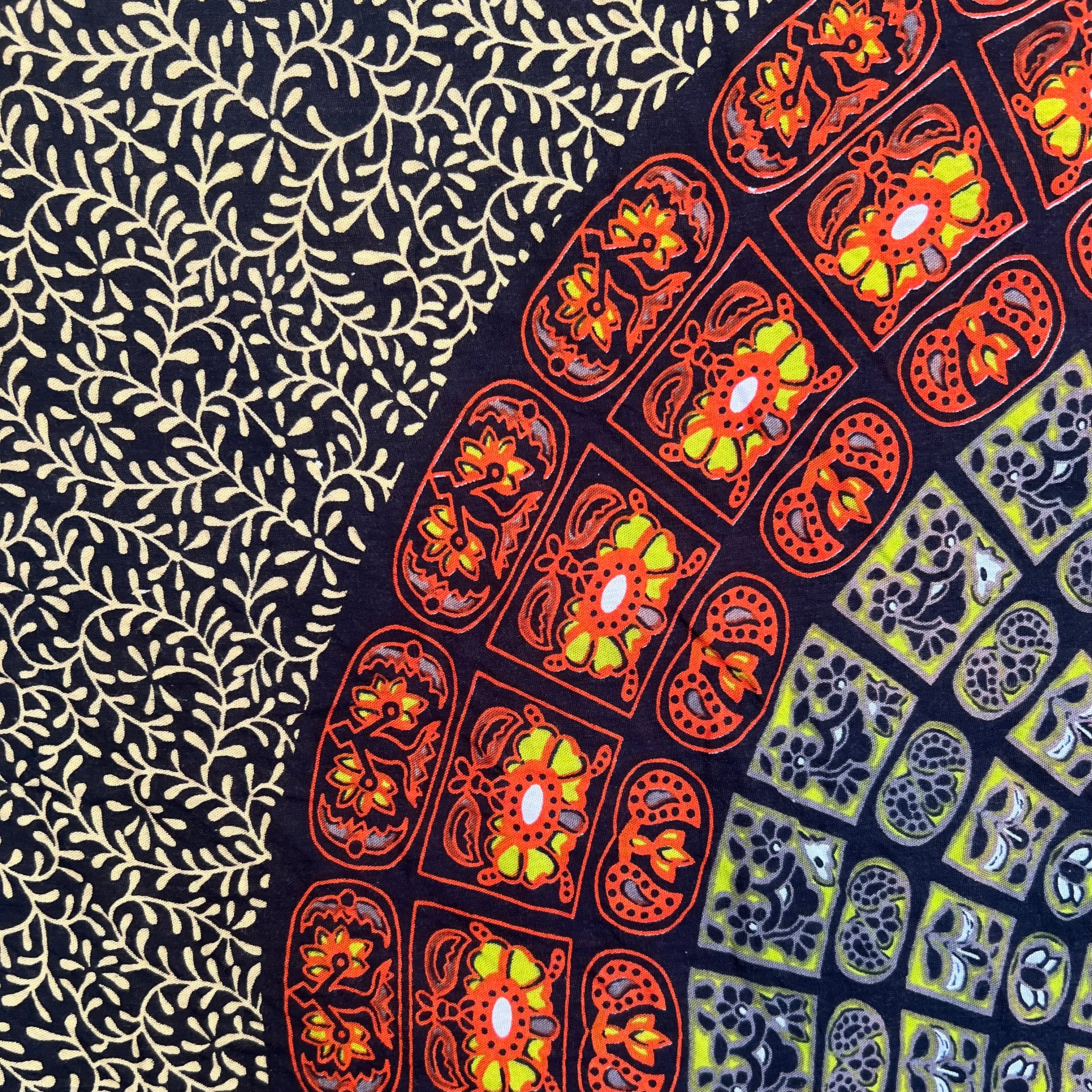 Orange Mandala - Beach Sarong