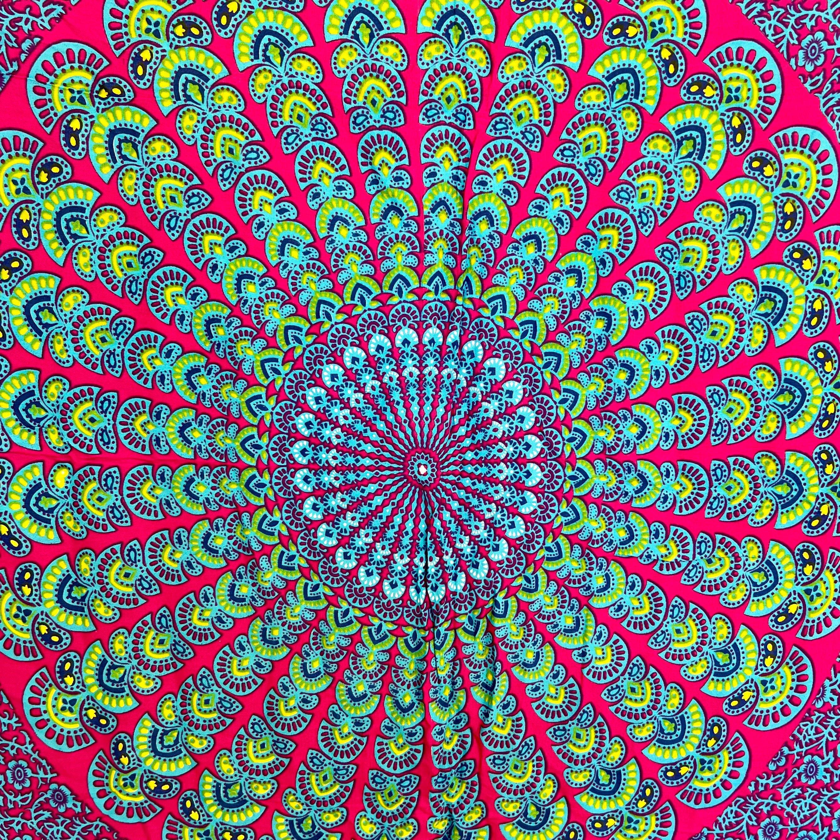 Blue Mandala- Beach Sarong