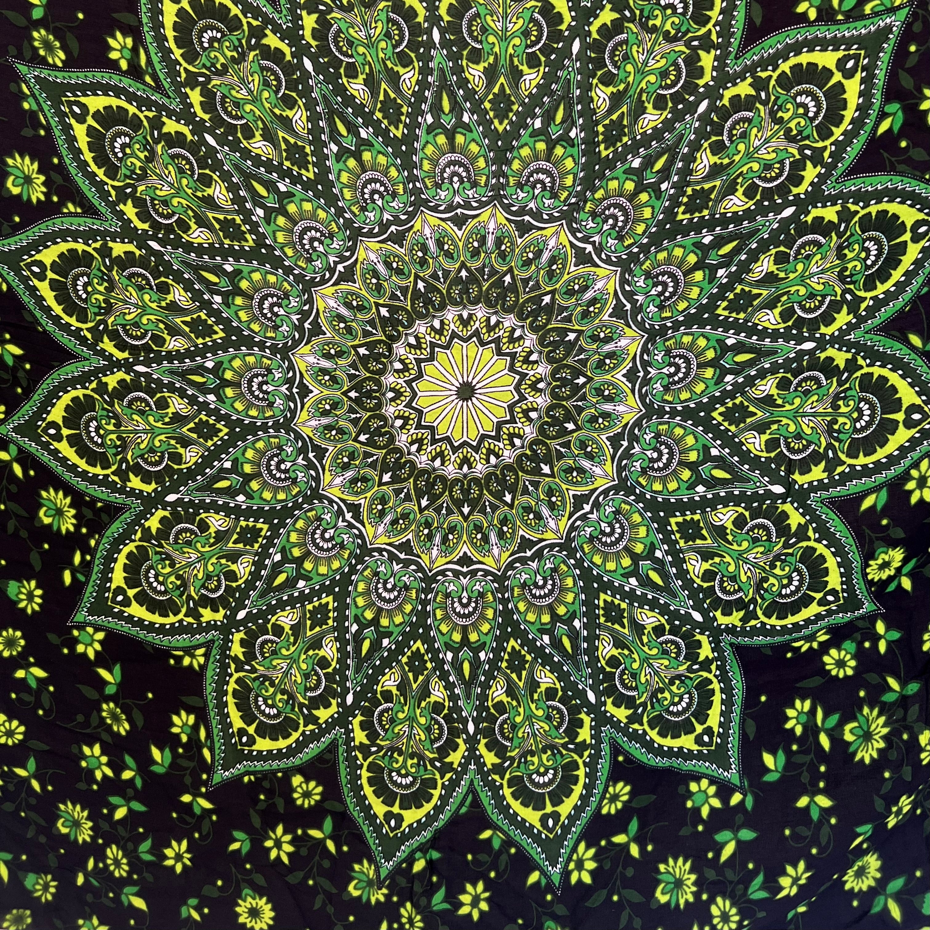 Green Mandala - Beach Sarong