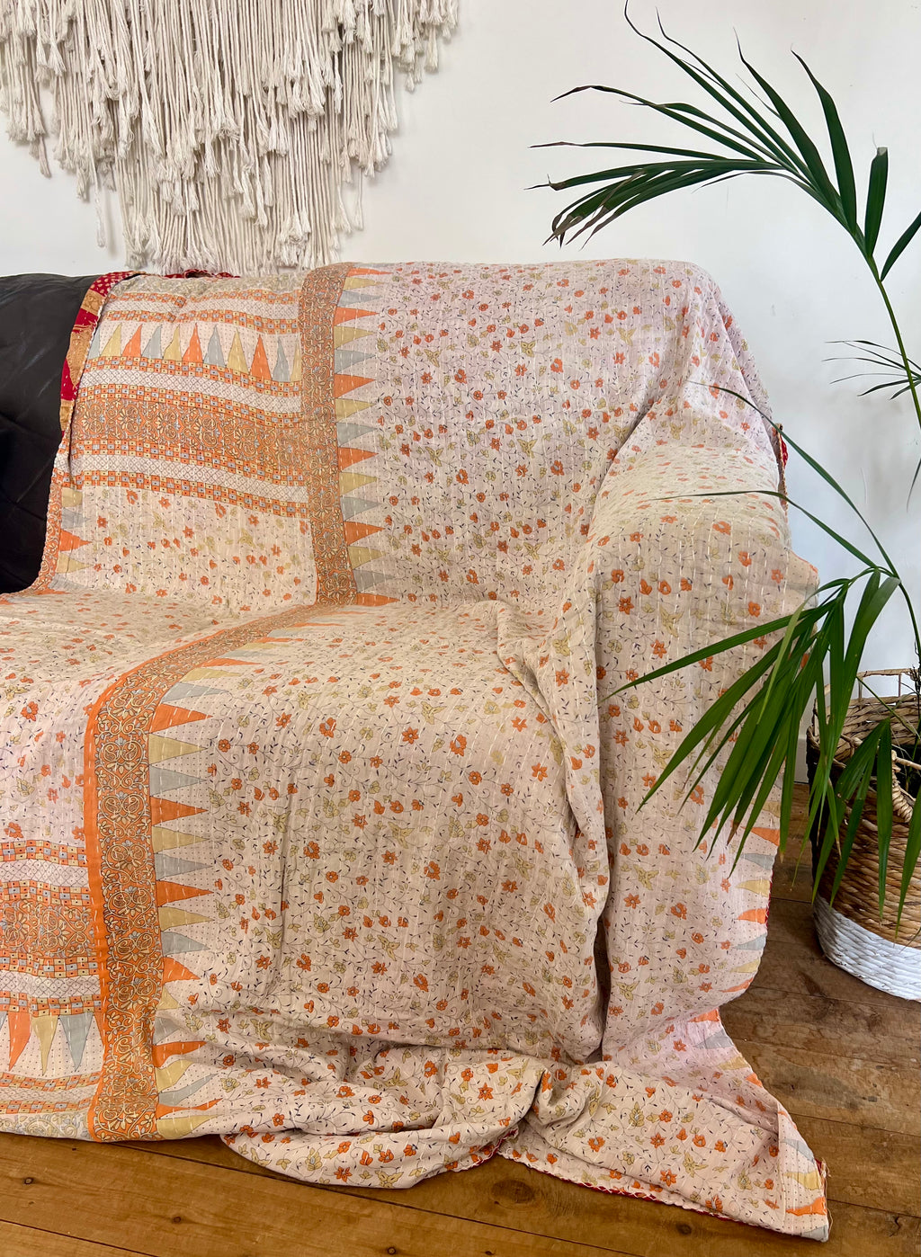 Sona - Indian Kantha Quilt