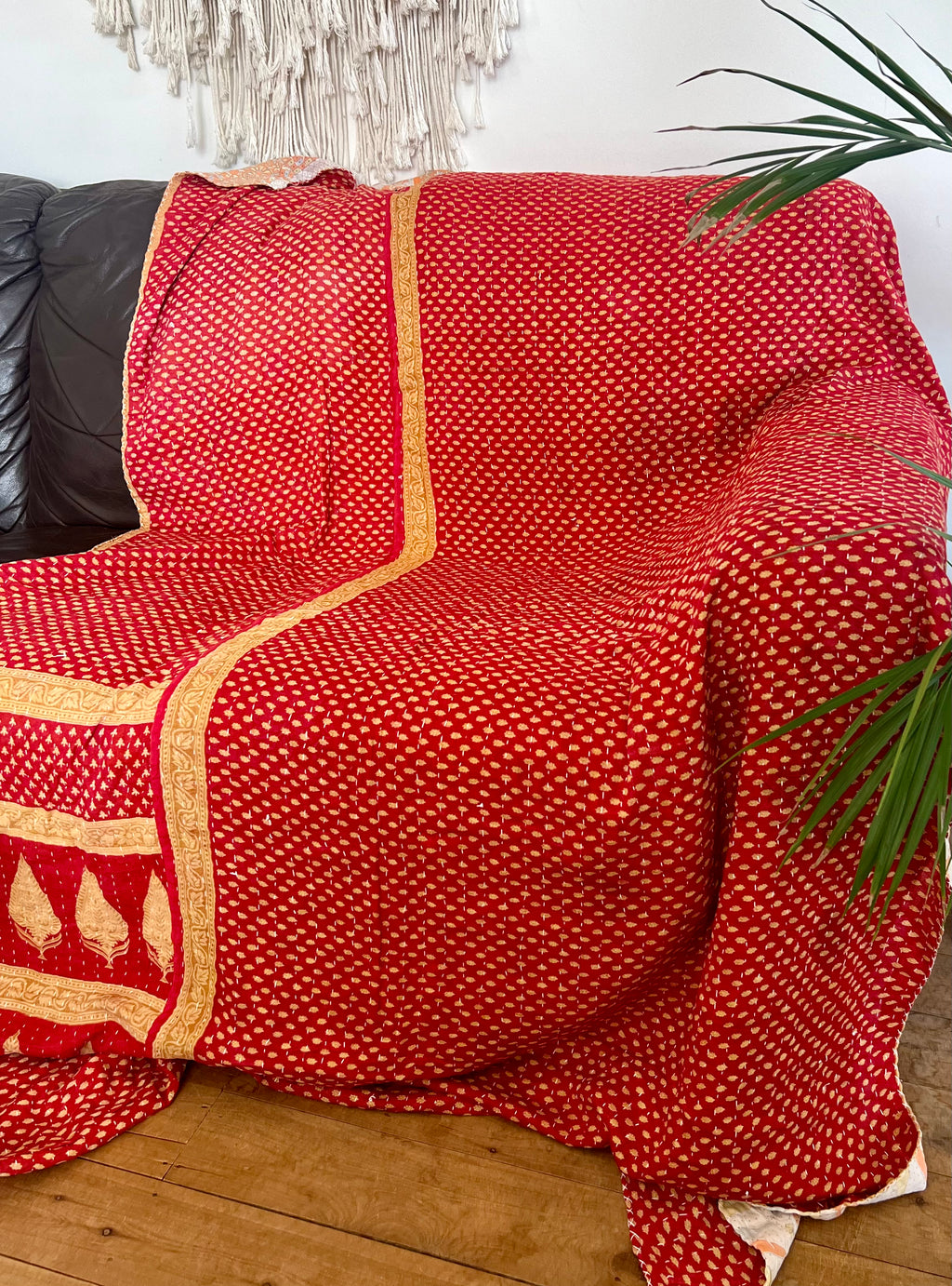 Sona - Indian Kantha Quilt