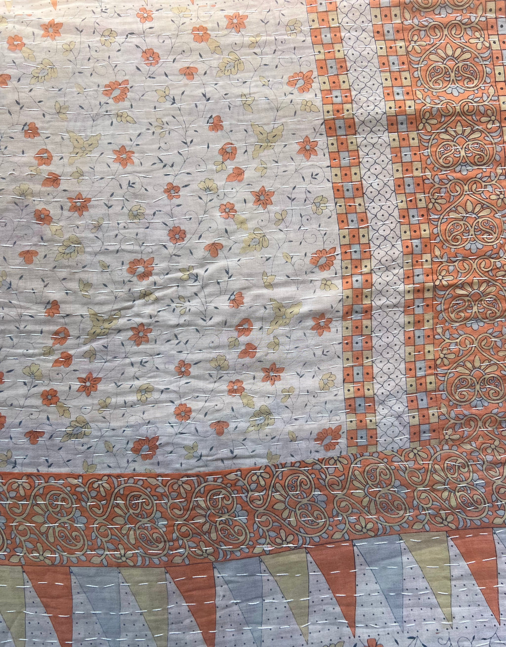 Sona - Indian Kantha Quilt